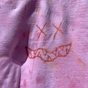 paint splatter t- shirt